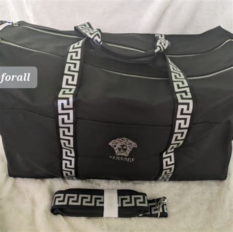 versace weekender bag|versace designer duffel handbags.